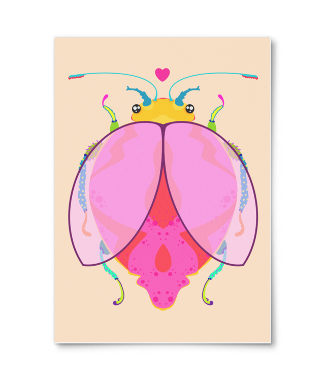 Gândăcelul Căpșunilă Poster Premium - Portrait | Photo Matt Fibre 200