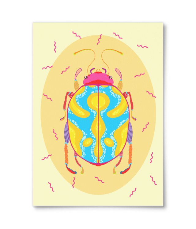 Gândăcel de plai Poster Premium - Portrait | Photo Matt Fibre 200