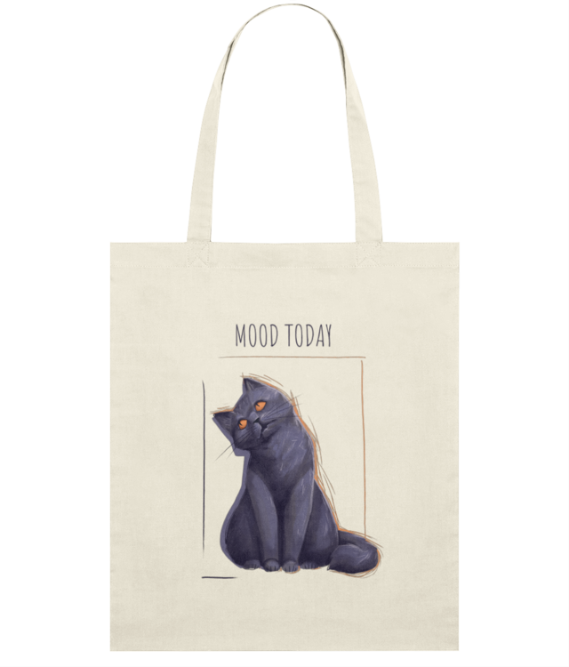 Mood Today: Roll Eyes Light Tote Bag