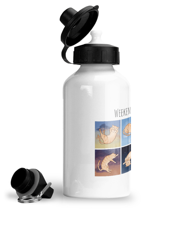 Weekend plans Bidon Sport Din Aluminiu Cu Carabina