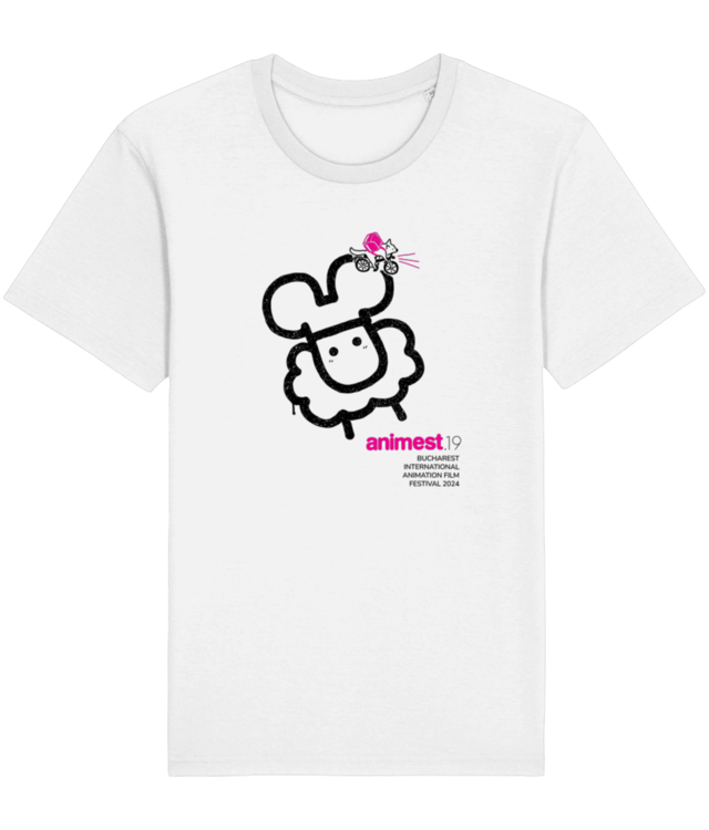 Tricou 1 front pink Rocker