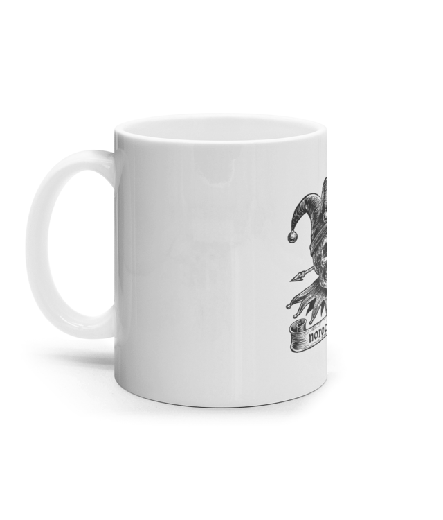 Noroc Chior  Cana Ceramica Alba