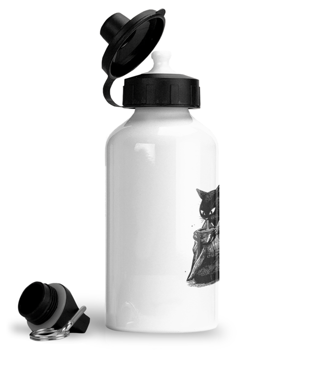 Noodles  Bidon Sport Din Aluminiu Cu Carabina