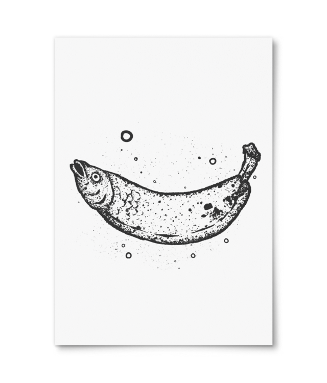 Banana sardine  Photo Matt Fibre 200 | A4 Portrait