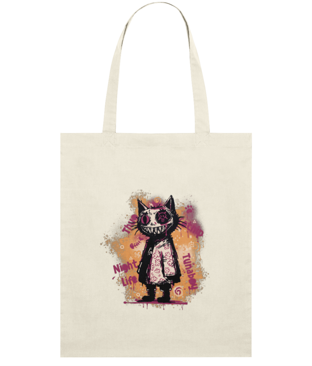 Street Cat Light Tote Bag