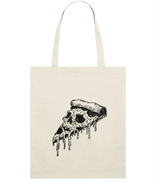 Pizza Face Light Tote Bag