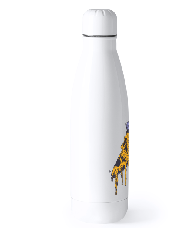 Pizza Face Color Bidon Termic din Oțel Inoxidabil