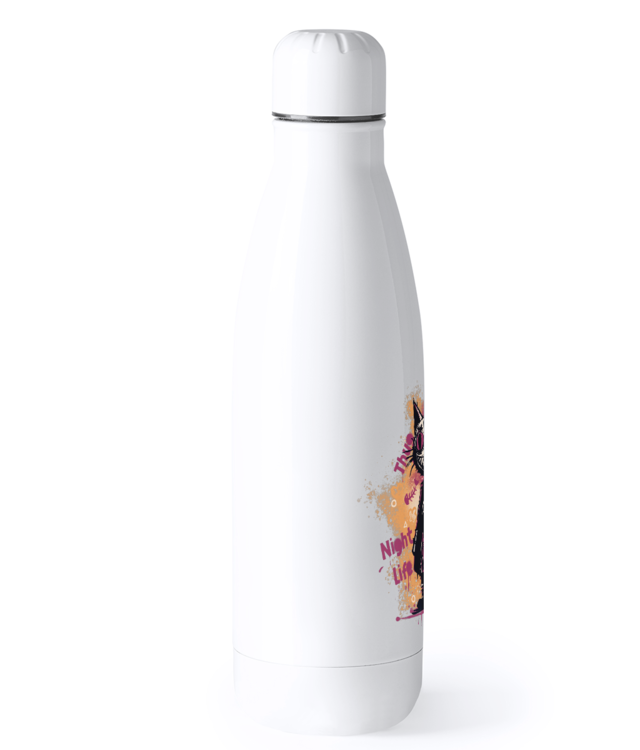 Street Cat Bidon Termic din Oțel Inoxidabil