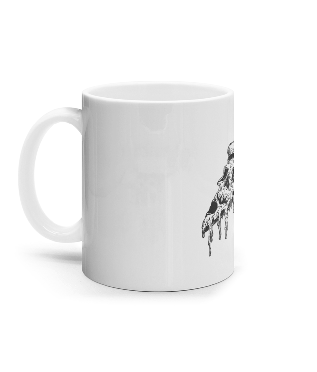 Pizza Face Cana Ceramica Alba