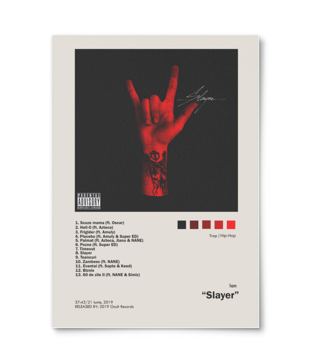 Ian - Slayer (Poster Premium - fara rama)