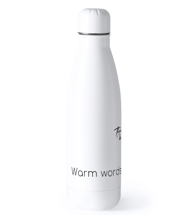 Thoughts Writer Bidon Termic din Oțel Inoxidabil