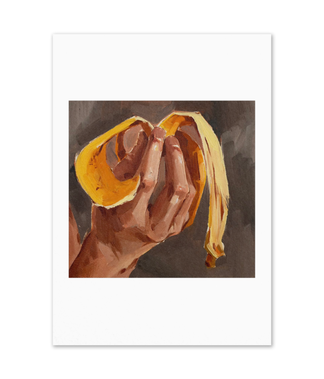 Golden Peel | Fine Art Paper William Turner |21x30 Portrait