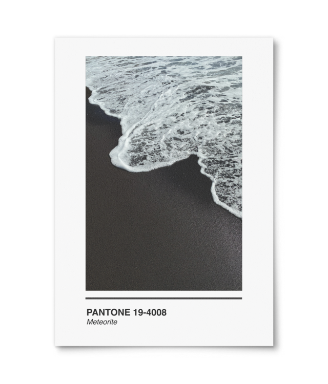 Pantone Meteorite William Turner | A4 Portrait