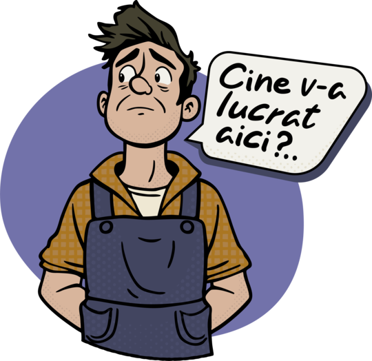 Cine v-a lucrat aici?