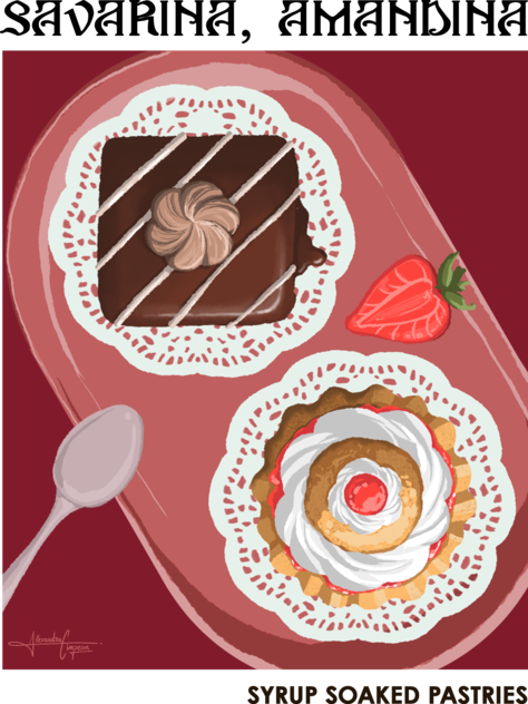 SAVARINĂ ȘI AMANDINĂ