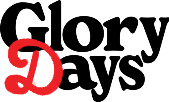 Glory Days fata tricou-alb 6x4cm copy Glory Days