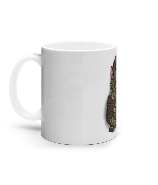 PunkCat#1 Cana Ceramica Alba