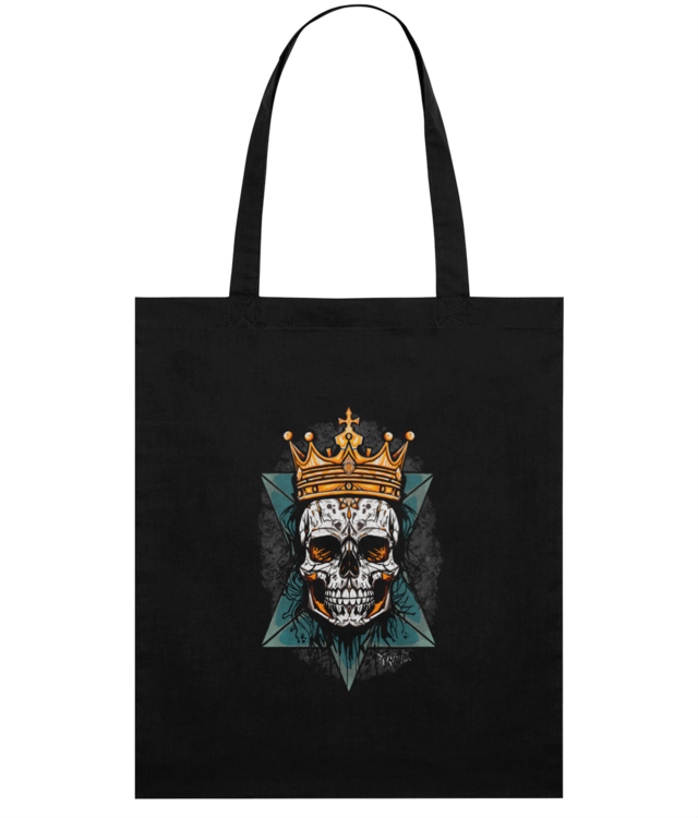 The crown skull 1 Light Tote Bag