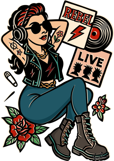 ROCK GIRL #1