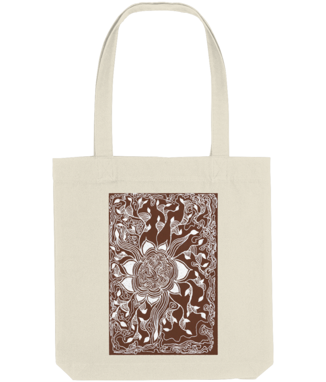 Flowery Tote Bag