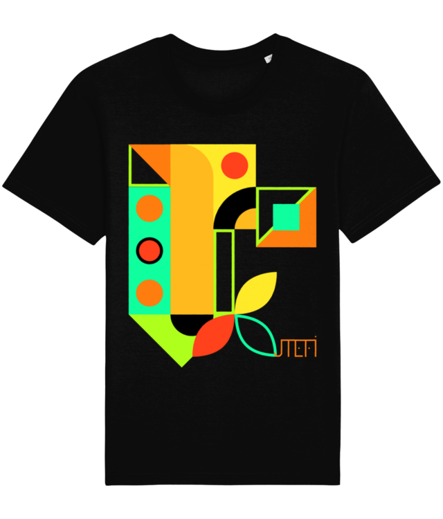 Geometric flower Rocker