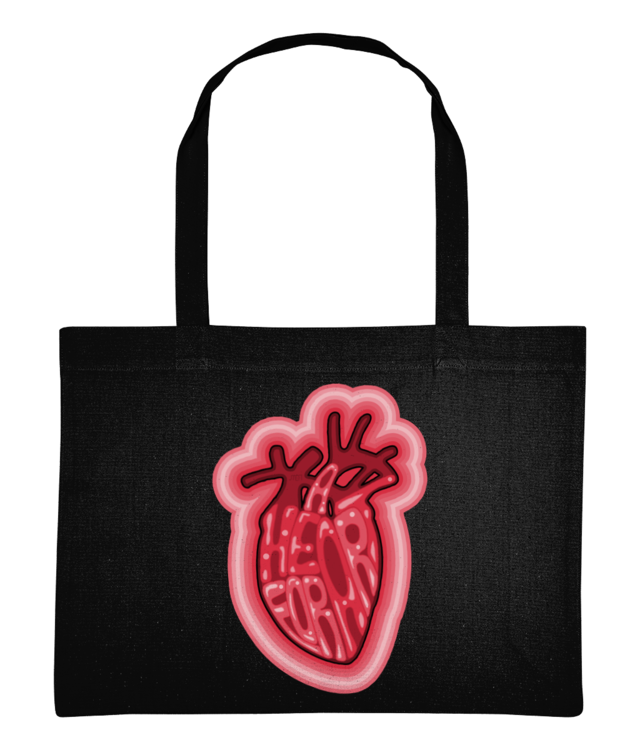 A heart for art-02-02 Shopping Bag