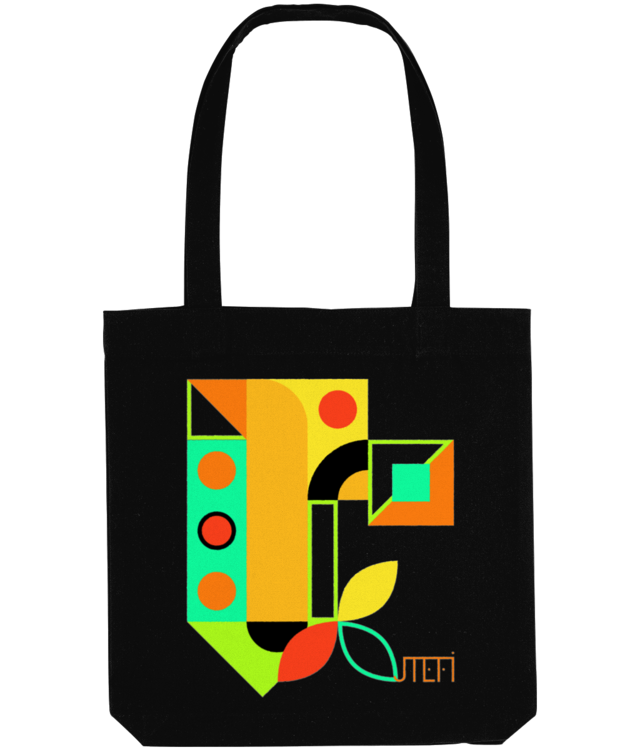 Geometric flower Tote Bag