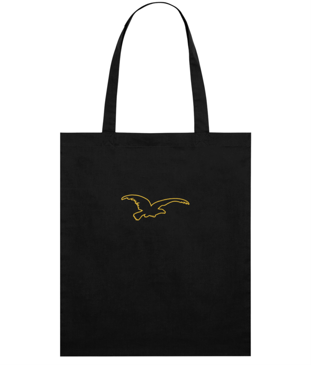 BlackEagleFront-01 BlackEaglePalace 38x50 Light Tote Bag