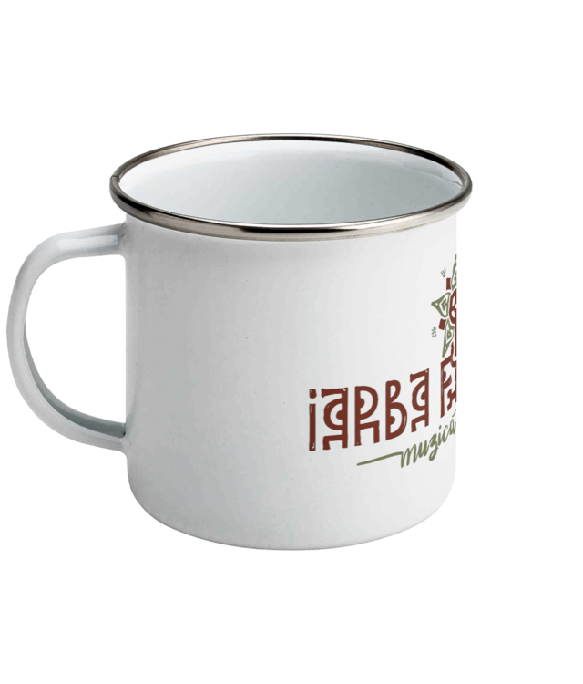 Logo iarba Fiarelor Roșu & Verde Cana Emailata