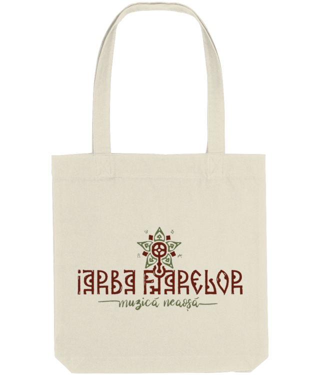 Logo iarba Fiarelor Roșu & Verde Tote Bag