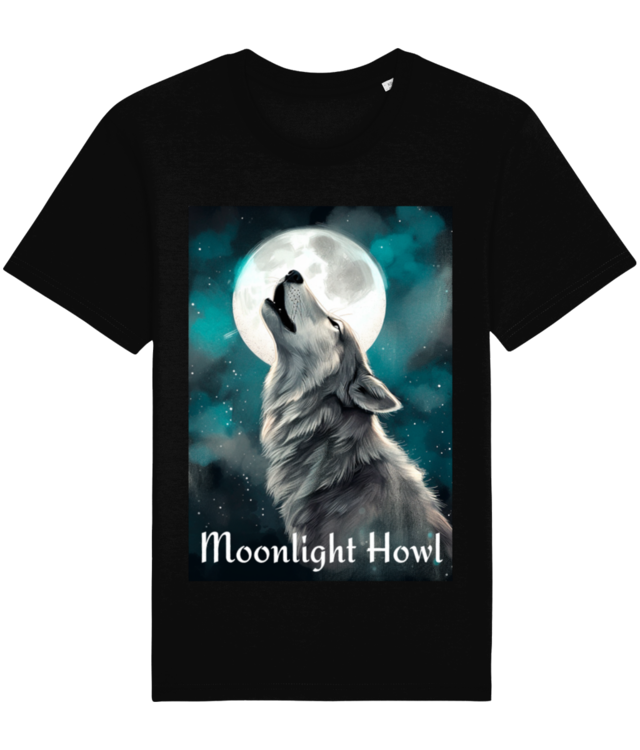 Tricou Lup "Moonlight Howl" Rocker