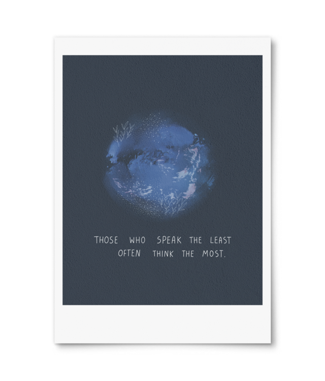 Those who speak the least... Giclée Fine Art - Portrait | William Turner