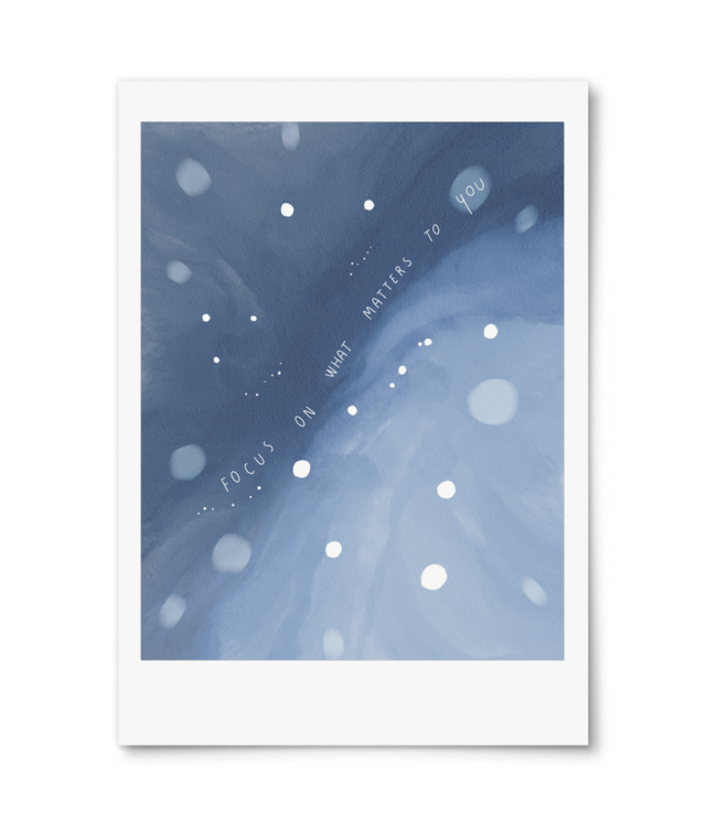 Focus on what matters to YOU Giclée Fine Art - Portrait | William Turner