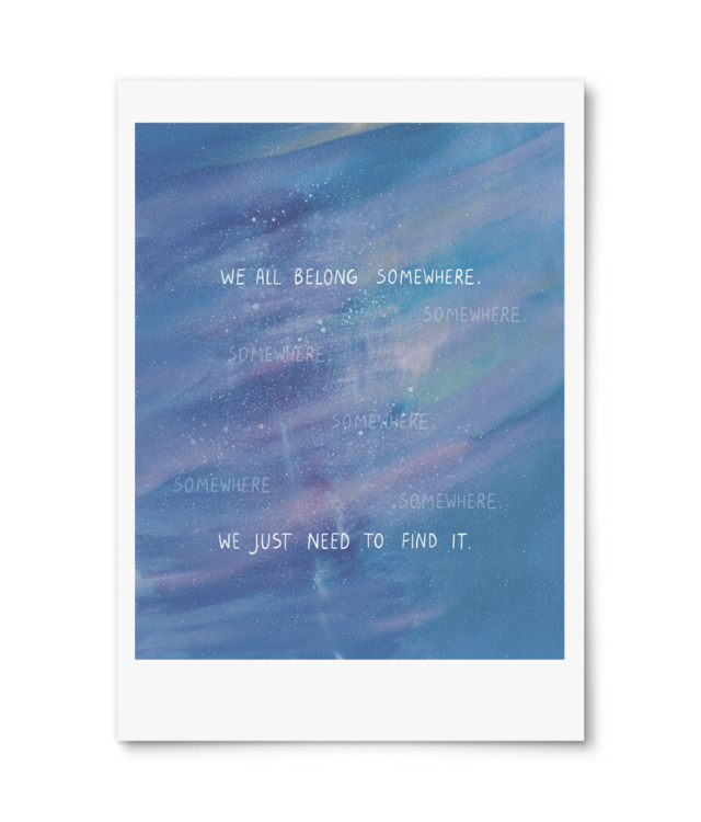 We all belong somewhere Giclée Fine Art - Portrait | William Turner