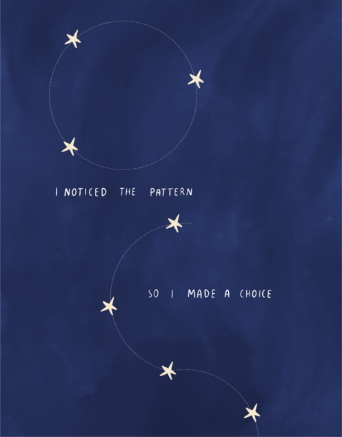 I noticed the pattern... So I made a change