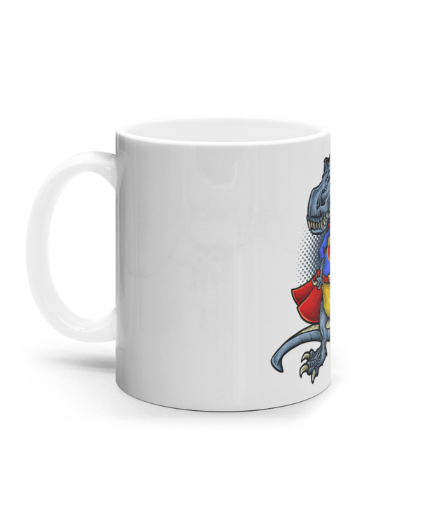 SuperT-Rex Cana Ceramica Alba