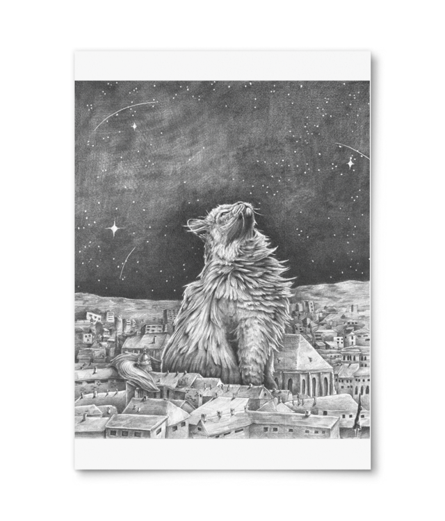 Priveste cerul William Turner | A4 Portrait