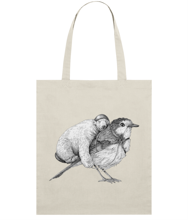 Conquest of Paradise Light Tote Bag
