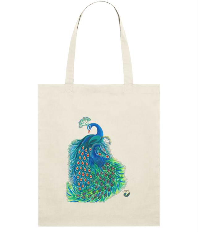 Gratia-Paunului Logo-Istoriato-transp-1024 Light Tote Bag
