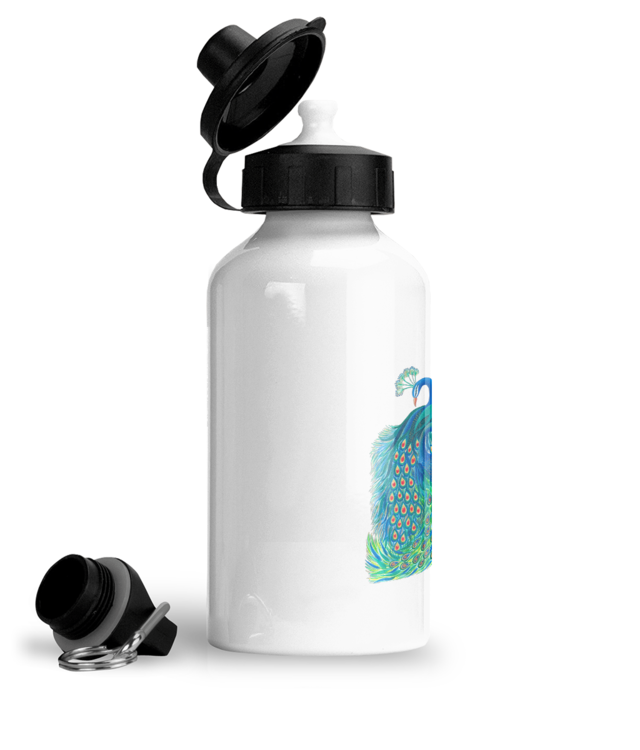 Gratia-Paunului Logo-Istoriato-transp-1024 Bidon Sport Din Aluminiu Cu Carabina