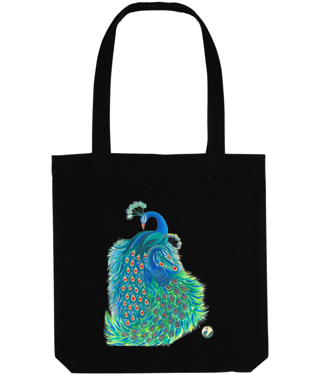 Gratia-Paunului Logo-Istoriato-transp-1024 Tote Bag