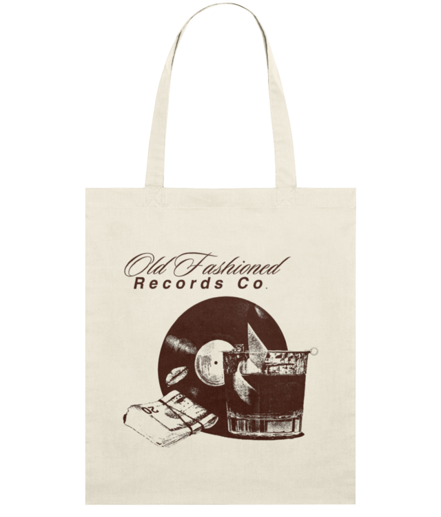 Old Fashioned Records Co. Light Tote Bag