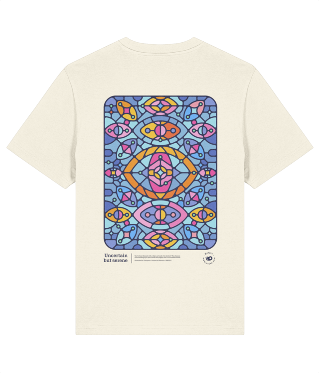 Uncertain but Serene - Light Coloured Tshirts Sparker 2.0