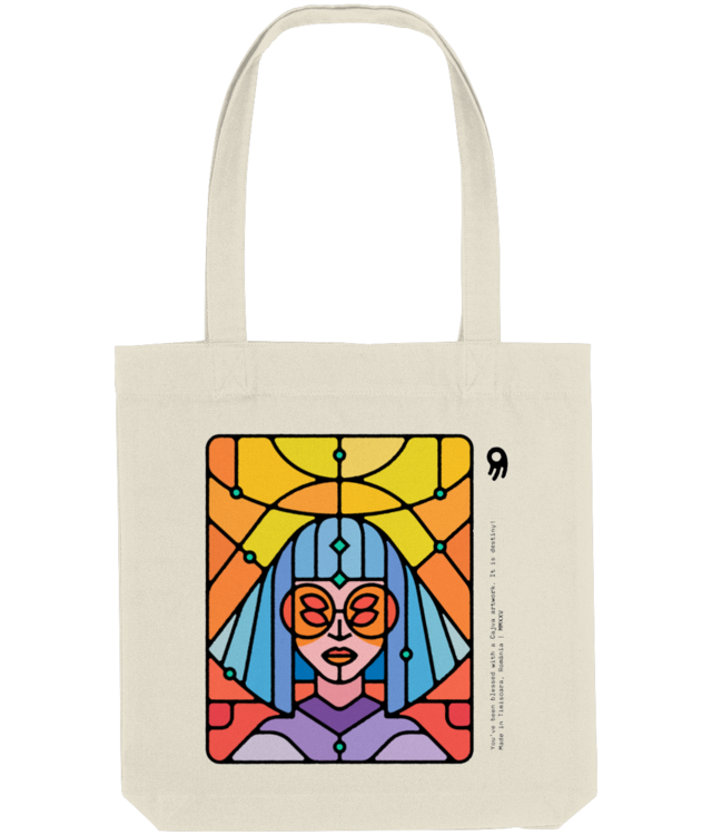 Cajva - Just My Type Color Print-01 Tote Bag