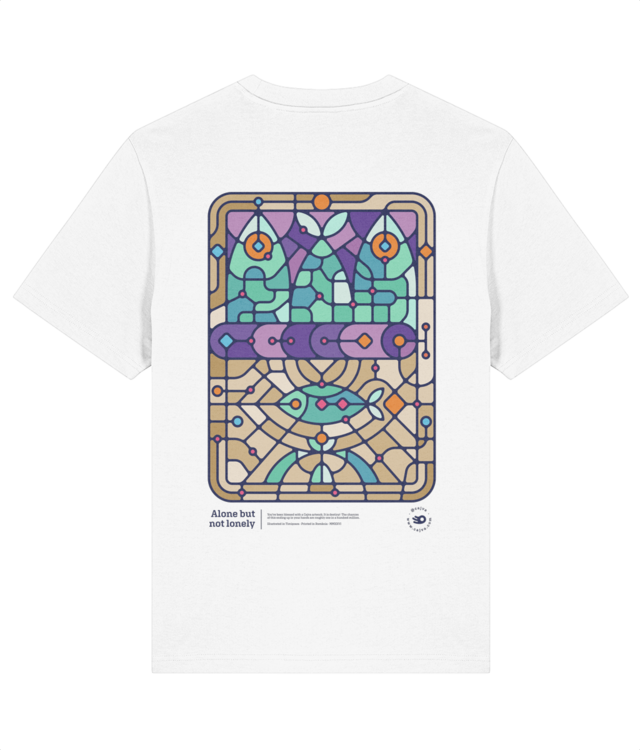 Alone but not Lonely - Light Coloured Tshirts Sparker 2.0