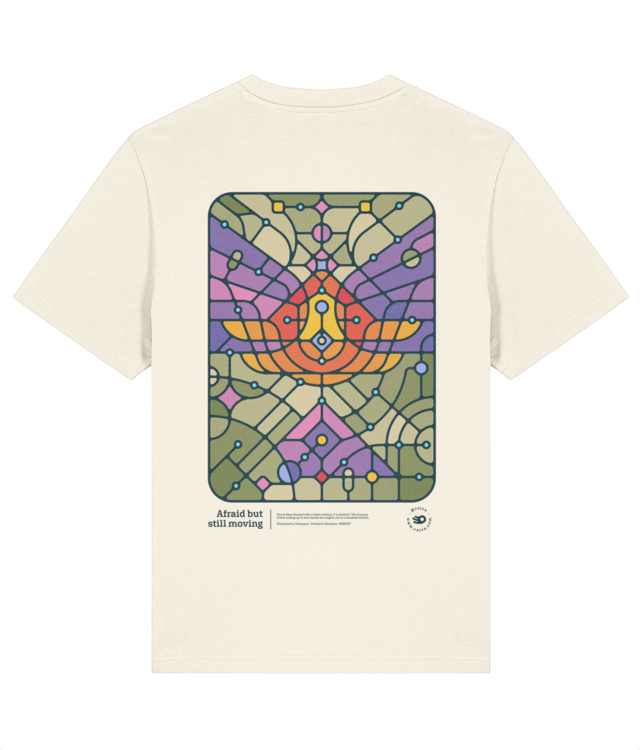 Afraid but still Moving - Light Coloured Tshirts Sparker 2.0