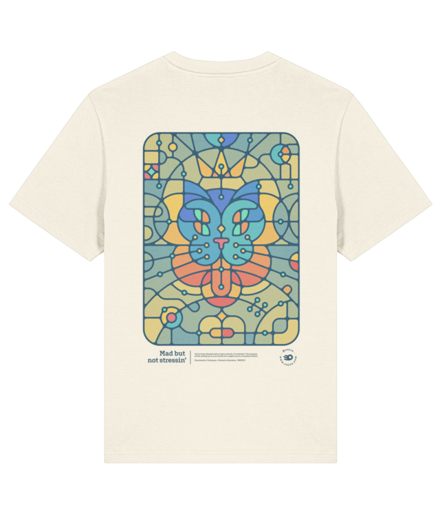 Mad but not Stressin - Light Coloured Tshirts Sparker 2.0