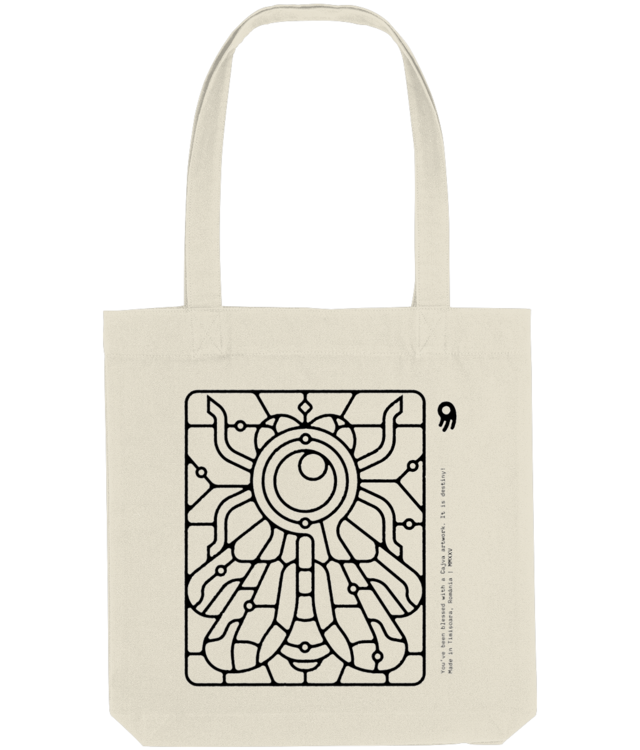 Cajva - Bag Just Wing It Lineart Print-01 Tote Bag