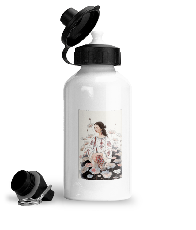 Taina din inima florilor Bidon Sport Din Aluminiu Cu Carabina