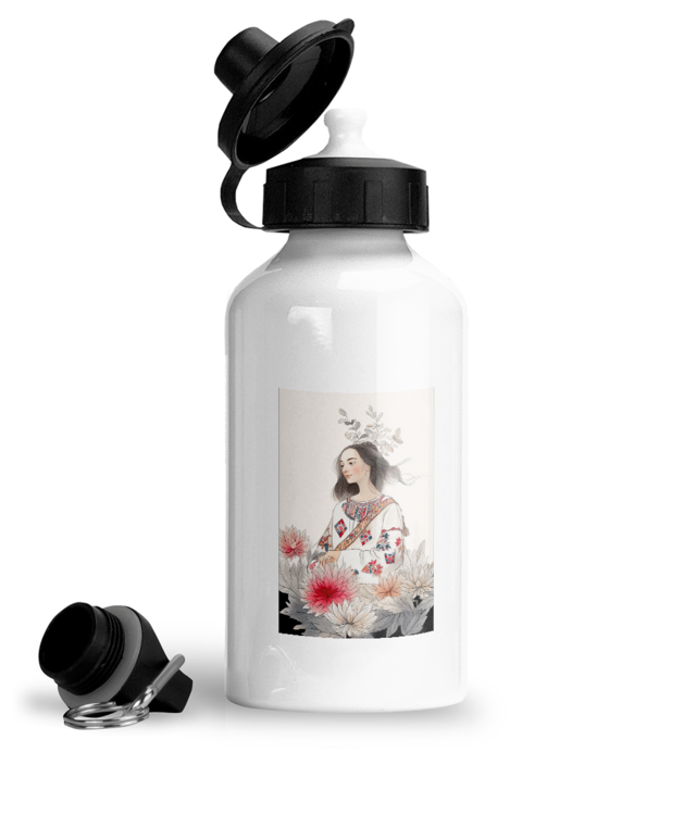 Soaptele vantului Bidon Sport Din Aluminiu Cu Carabina